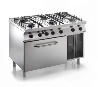 Gas cooker with 6 burners S7/FUG6LE