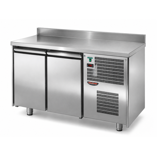 Tecnodom TF02MIDBT Refrigerated Counter Low Temperature GN 2 Doors